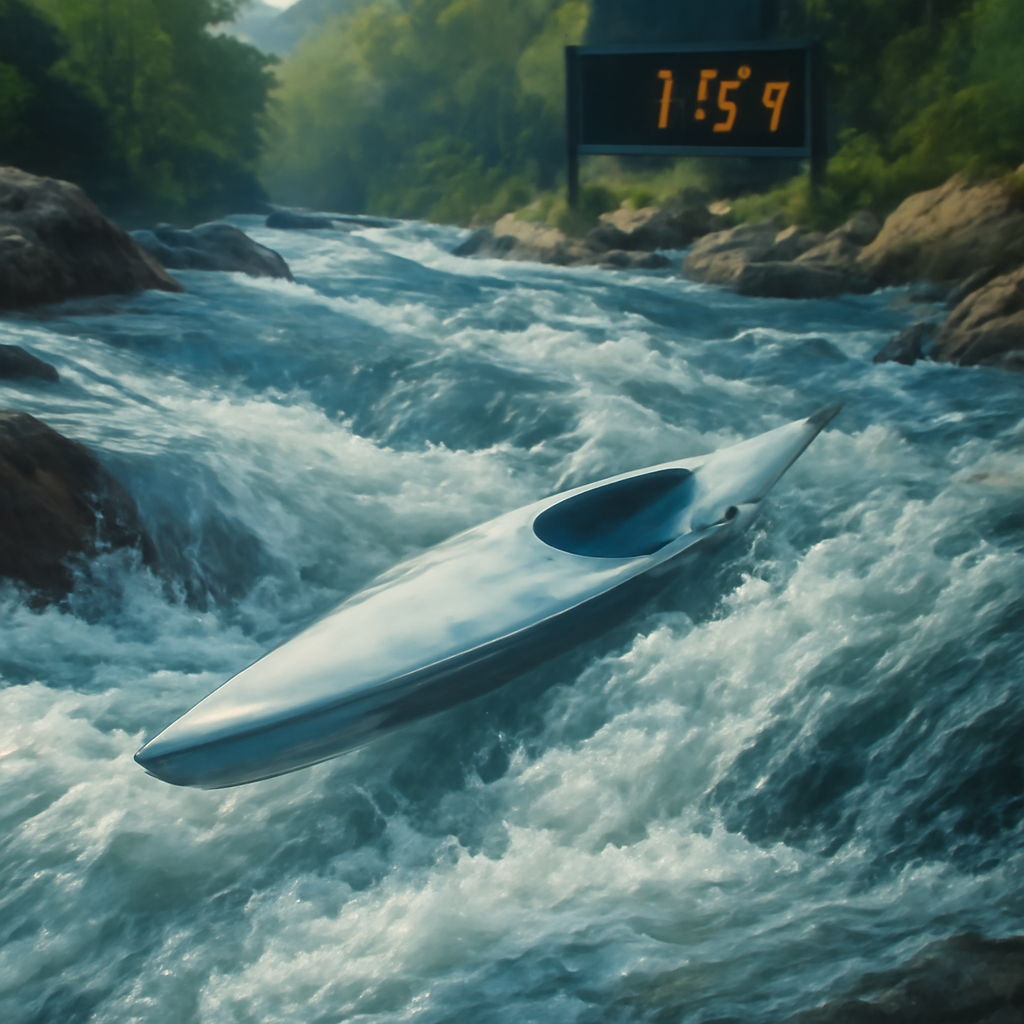 Wildwater canoeing: szybka woda i wyścig z czasem