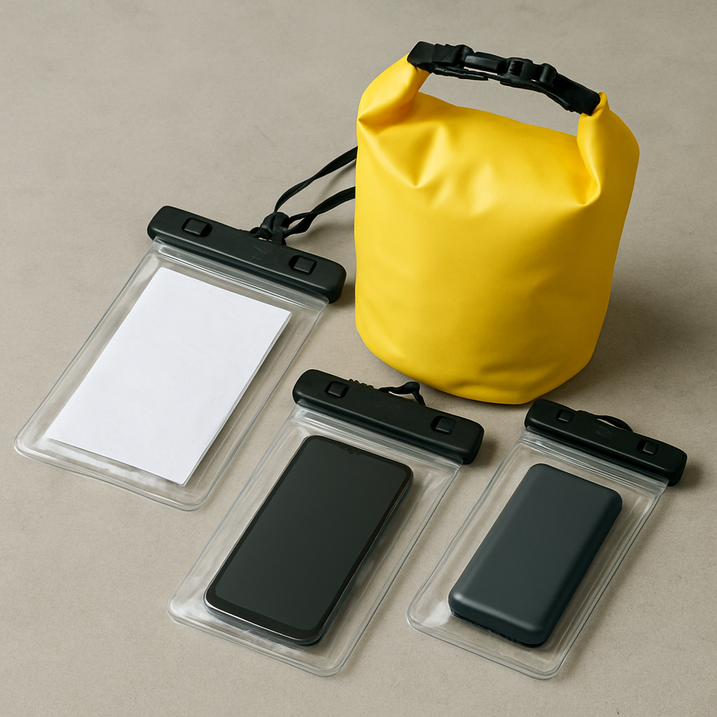 Telefon, powerbank i dokumenty na wodzie: jak zabezpieczyć elektronikę?